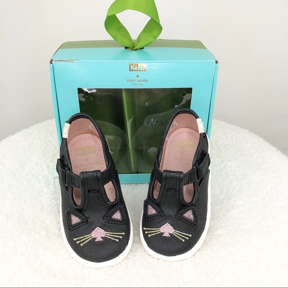 Keds for Kate Spade Cat Face Sneakers Size 4 M NIB